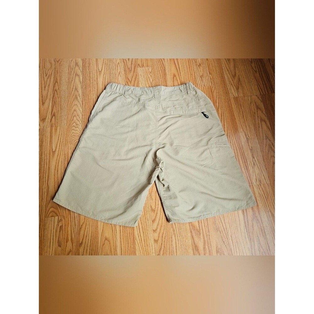 Patagonia Men's Quandary Hiking Shorts Khaki Tan Size Large L 10" Inseam Nylon - Picture 8 of 12